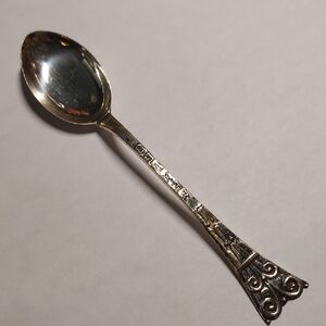 Ornate Sterling Silver 925 Spoon